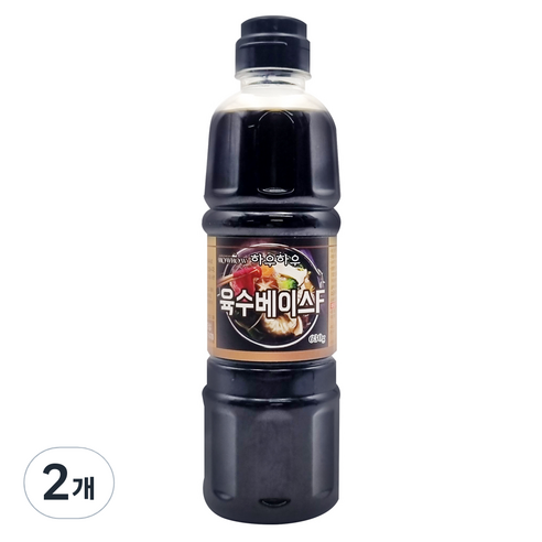 하우하우 육수베이스, 2개, 630ml