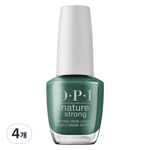 오피아이 네이처스트롱 매니큐어 NAT035, Leaf by Example, 4개, 15ml