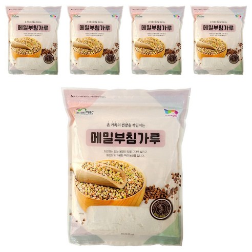 변산 메밀 부침가루, 500g, 5개