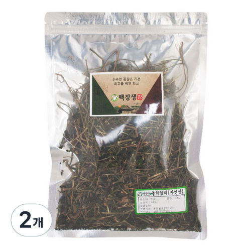 백장생 돌외잎차, 100g, 1개입, 2개