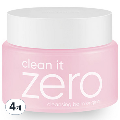 바닐라코 클린 잇 제로 클렌징밤 오리지널, 50ml, 4개