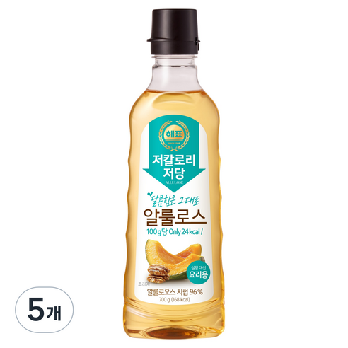 해표 요리용 알룰로스, 700g, 5개