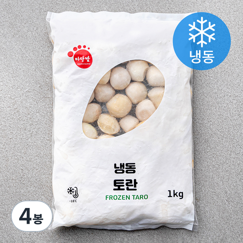 마당발 토란 (냉동), 1kg, 4봉
