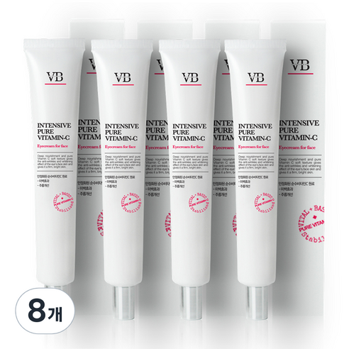 비바스 인텐시브 퓨어비타민C 아이크림 포 페이스, 20ml, 8개