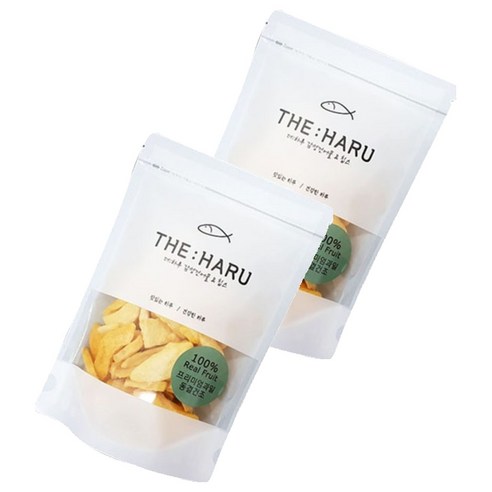 더하루칩스 복숭아칩, 100g, 2개