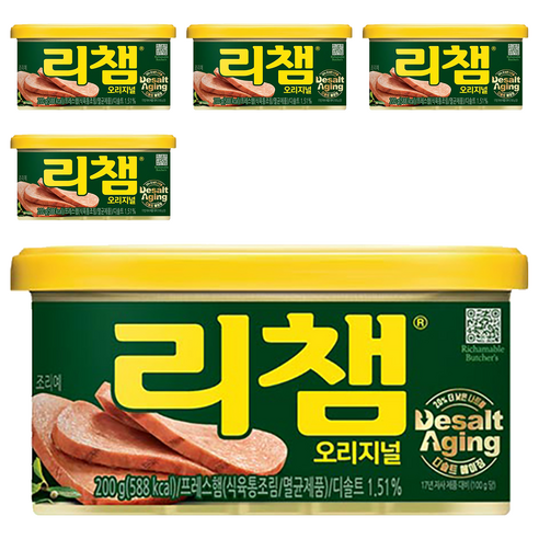 리챔 오리지널, 200g, 5개