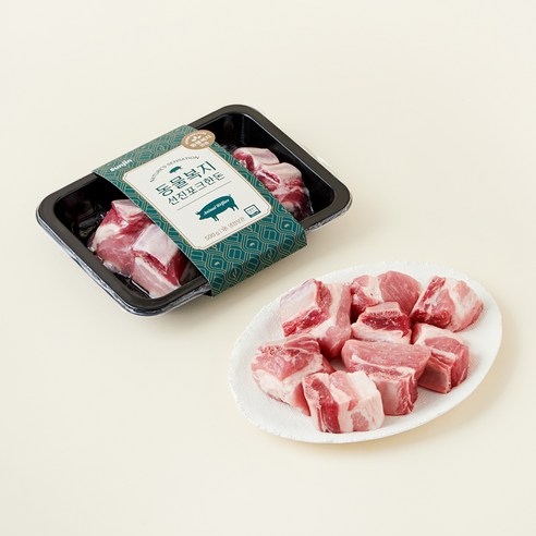 선진포크 바른농장 한돈 동물복지 인증 갈비찜 (냉장), 500g, 1팩