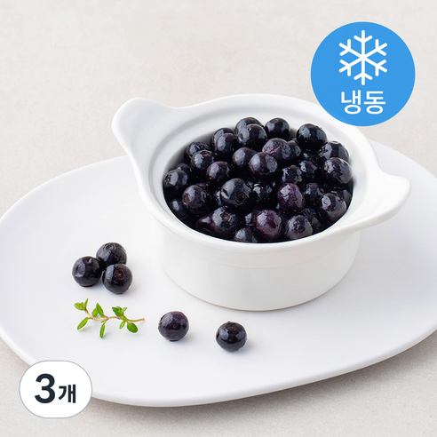 국내산 다정다감푸드 블루베리 (냉동), 3개, 200g