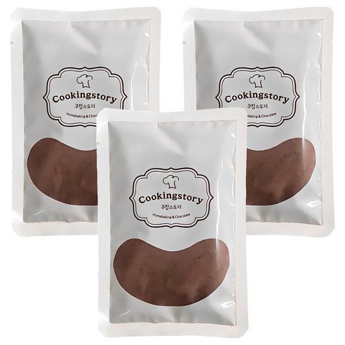 쿠킹스토리 코코아 파우더, 200g, 3개