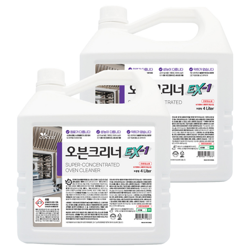 코코즈 오븐크리너 EX-1, 4L, 2개