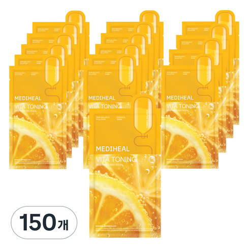 메디힐 비타 토닝 에센스 마스크팩 20ml, 1개입, 150개