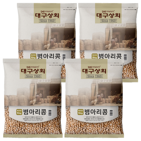 대구상회 캐나다 병아리콩, 4kg, 4개