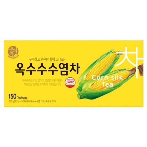 우리차 옥수수수염차, 1.5g, 150개입, 1개