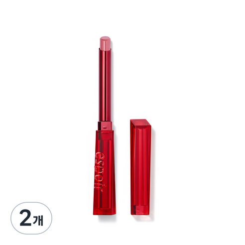 에스쁘아 더슬릭 크림 매트 립스틱 0.9g, 1호 발렌타인, 2개