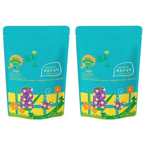 해피테라스 캐모마일차, 1g, 100개입, 2개