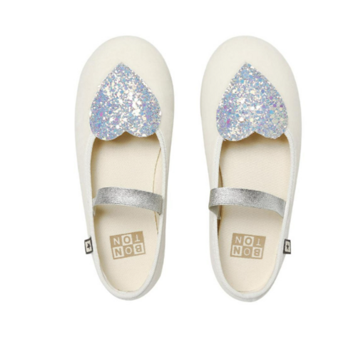 사랑스러움과 편안함을 겸비한 봉통 여아용 사라 하트 메리제인 ******온