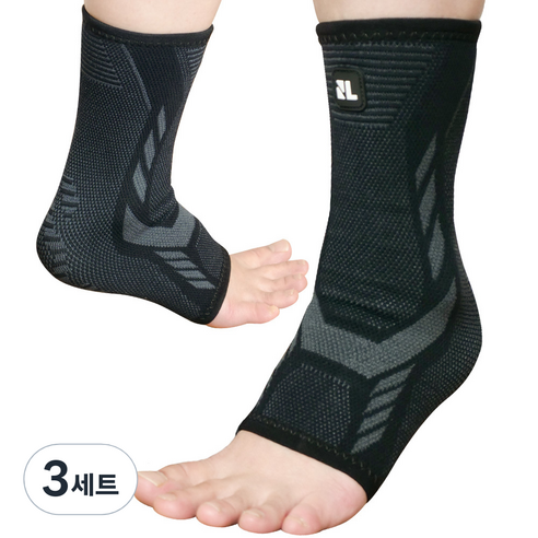 노멀라이프 고탄력 발목 보호대 좌우 세트, 3세트
