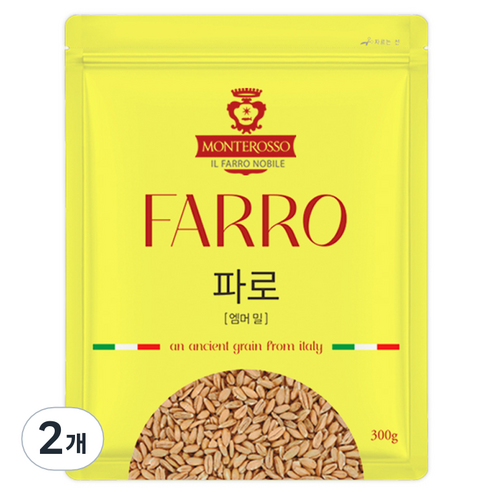 초원한방플러스 파로 엠머 밀, 2개, 300g