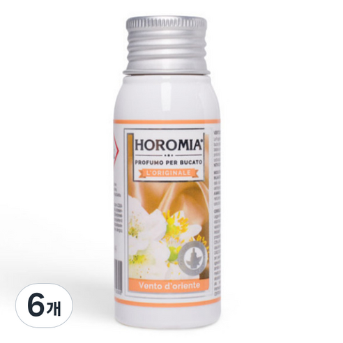 호로미아 고농축 진한 섬유탈취제 윈드플라워, 50ml, 6개