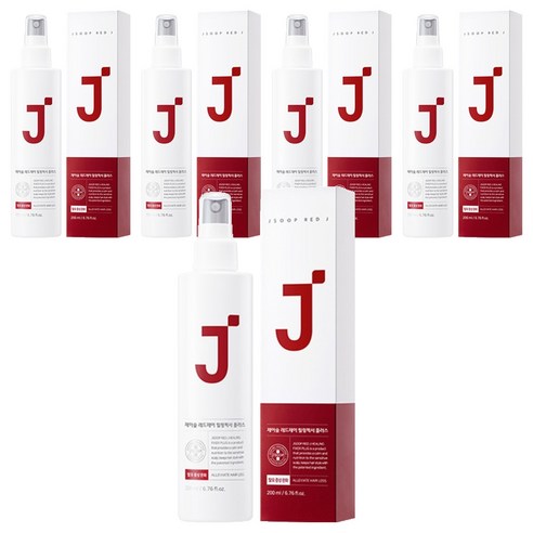 제이숲 레드제이 픽서 플러스 헤어 스프레이, 200ml, 5개