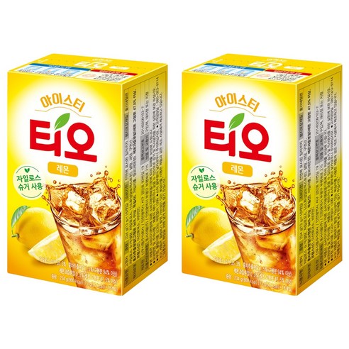 동서티오 아이스티 분말 레몬맛, 13g, 18개입, 2개