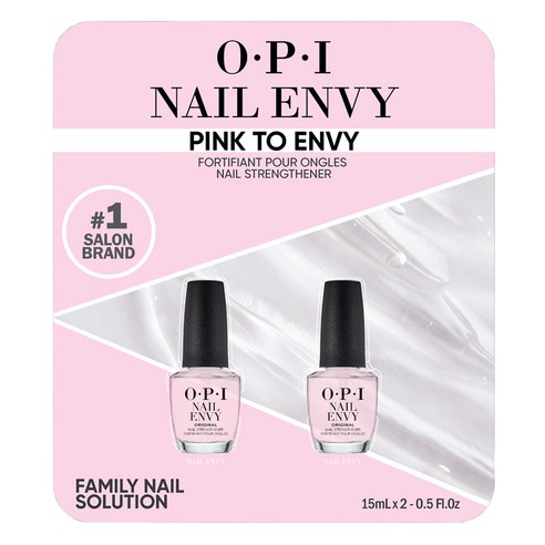 오피아이 네일 엔비 컬러엔비 Pink to Envy 15ml x 2p 세트, 30ml, 1개