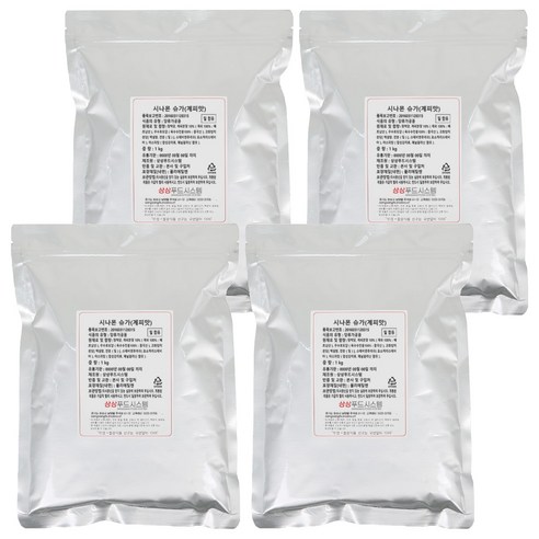 상상시즈닝 시나몬 슈가, 1kg, 4개