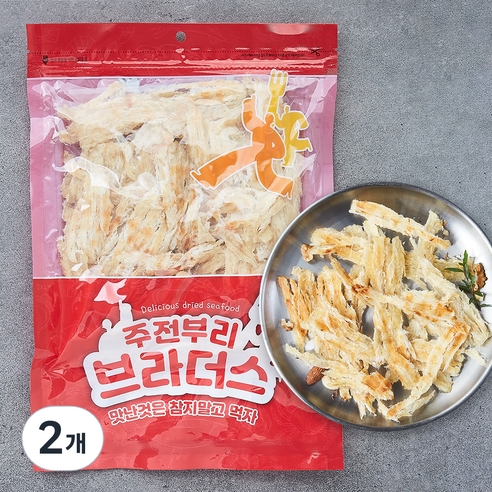 주전부리 브라더스 단짠어포, 320g, 2개