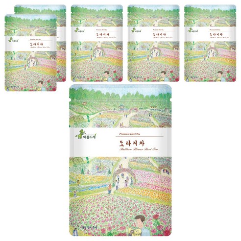 아름드레 삼각티백 도라지차, 1.5g, 25개입, 6개