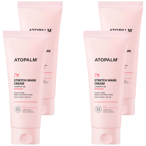 아토팜 매터니티 케어 스트레치 마크 크림, 200ml, 4개
