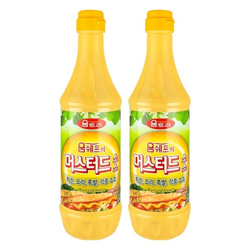 움트리 머스터드소스, 925g, 2개