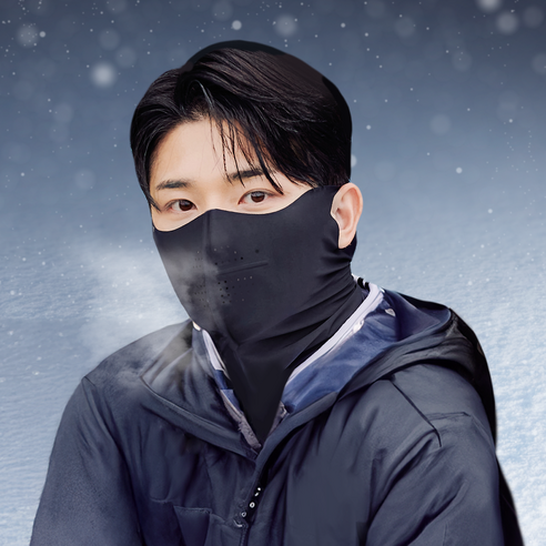 노멀라이프 스포츠 기모 패션마스크 프리미엄 리뷰 기모마스크