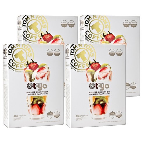 탐앤탐스 요거트 파우더 플러스, 800g, 1개입, 4개