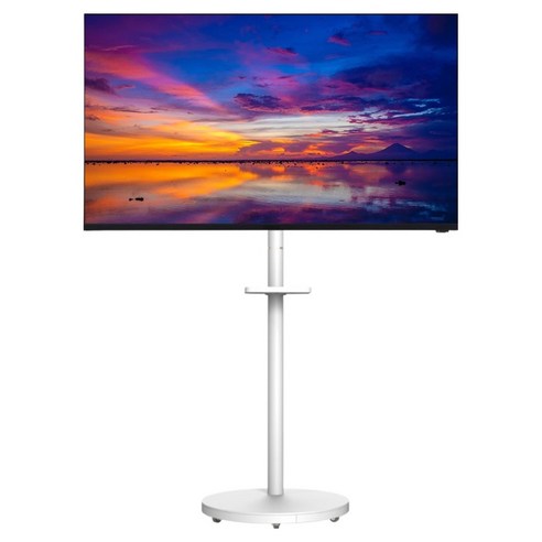카멜 FHD 광고용 DID 디지털 사이니지 모니터 + 이동식 모니터 스탠드 세트 방문설치, 108cm, 모니터(CDS4310), 스탠드(SMB49W)