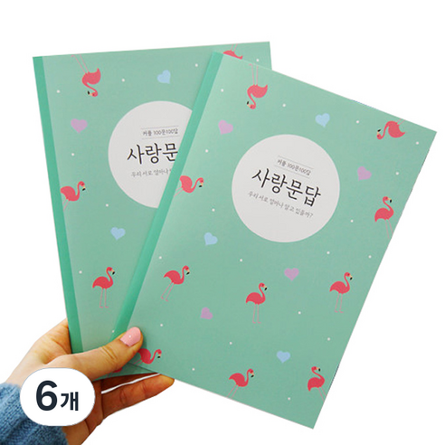 사랑꾼스토어 커플 100문 100답 사랑문답 노트, 시즌1, 6개