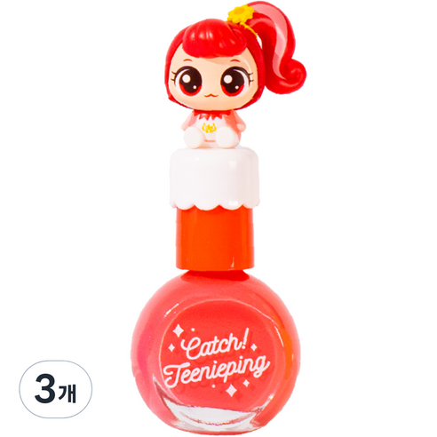참존 캐치티니핑 시즌3 뷰티 피규어수성네일 10ml 나나핑, 3개