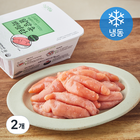 어와란 백명란 알탕용 (냉동), 500g, 2개