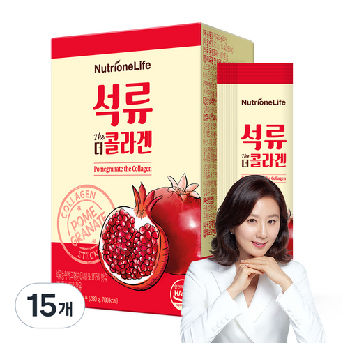 뉴트리원 석류 더 콜라겐 14p, 280g, 15개