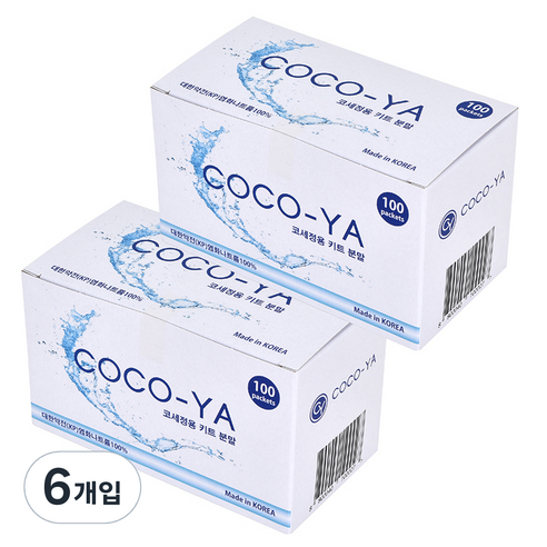 코코야 코세척분말 100p, 6개입