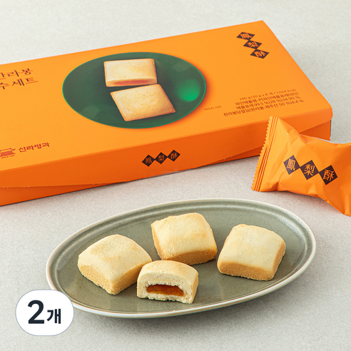 신라명과 제주한라봉 펑리수세트, 240g, 2개