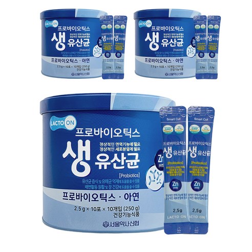 서울약사신협 프로바이오틱스 생유산균 100포, 250g, 1개