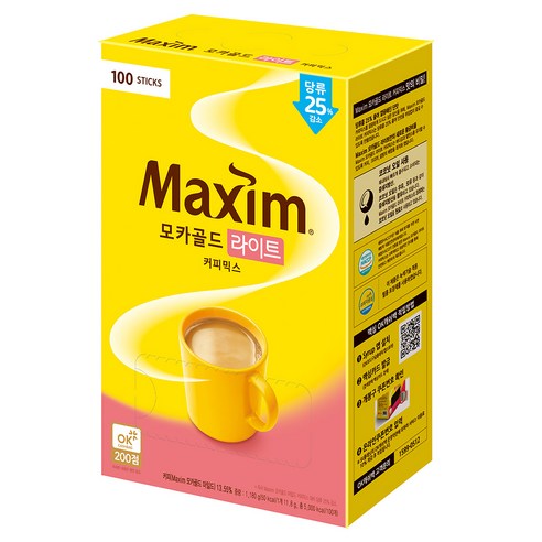 맥심 모카골드 라이트 커피믹스