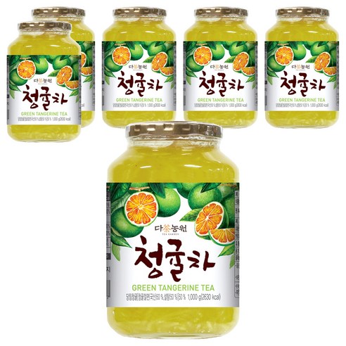 다농원 청귤차, 1kg, 1개입, 6개
