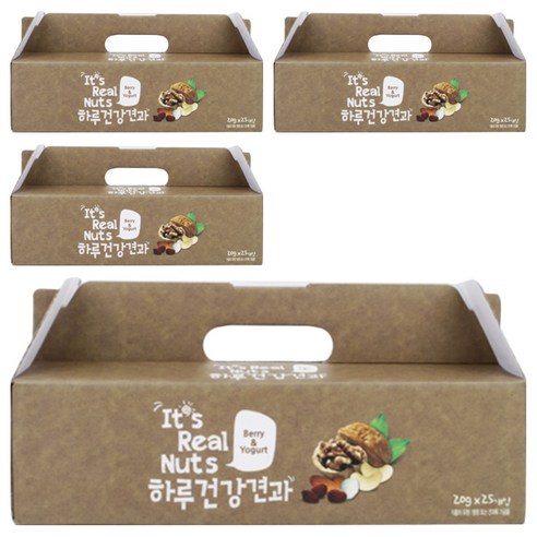 잇츠리얼넛츠 베리앤요거트 믹스넛, 500g, 4박스