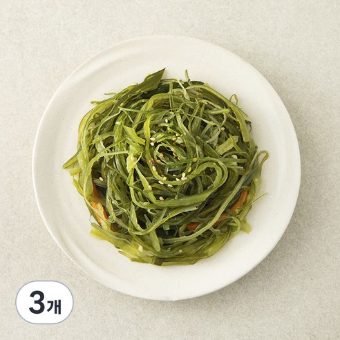 집반찬연구소 미역줄기 볶음, 110g, 3개