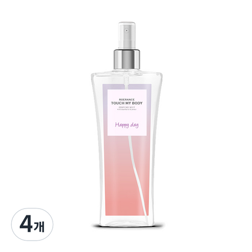 로에랑스 바디미스트 해피데이, 250ml, 4개
