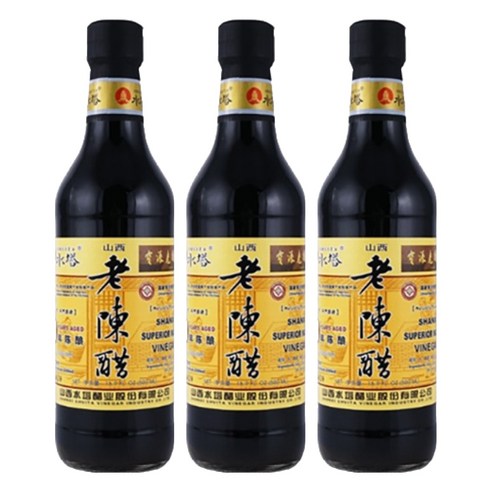수탑 라오천추 발효식초, 500ml, 3개