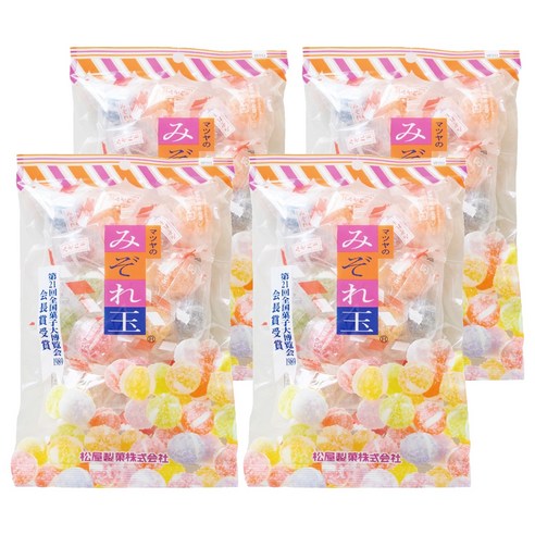 마츠야 미조레다마(볼사탕), 160g, 4개