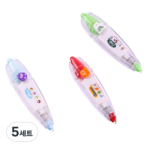 마켓감성 일기장식 교정 스티커 3종 세트, B, 5세트
