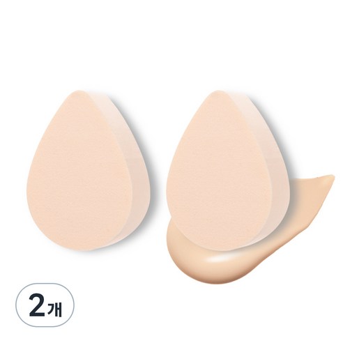 더툴랩 하이드로 메이크업 스펀지 워터 드롭 2개입, 2개